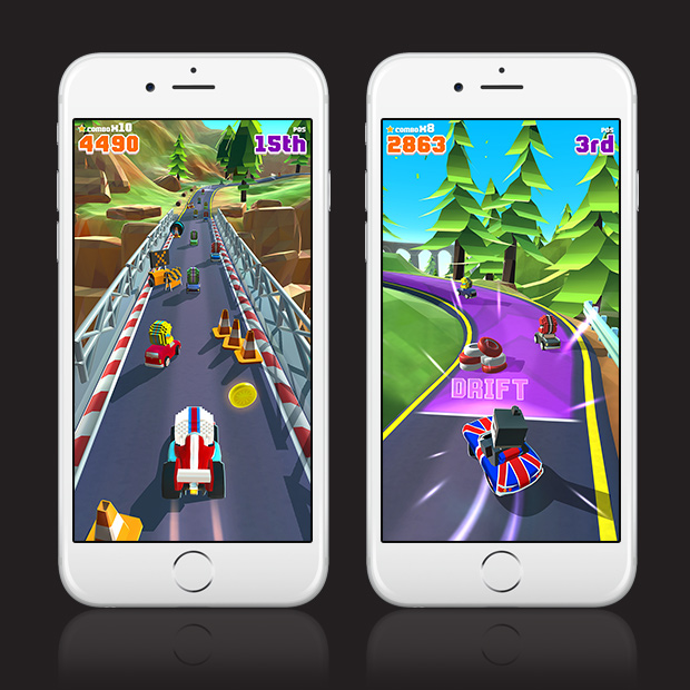 Blocky Racer – Endless Arcade Racing