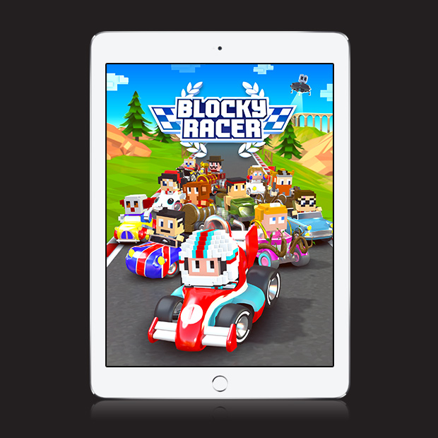 Blocky Racer – Endless Arcade Racing
