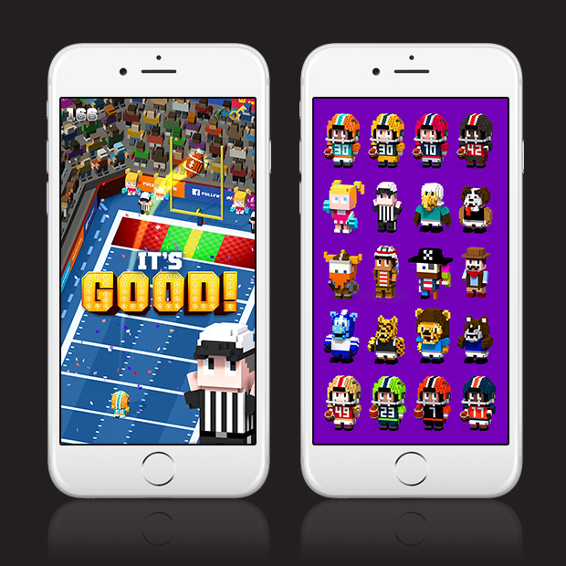 Blocky Football – Endless Arcade Runner