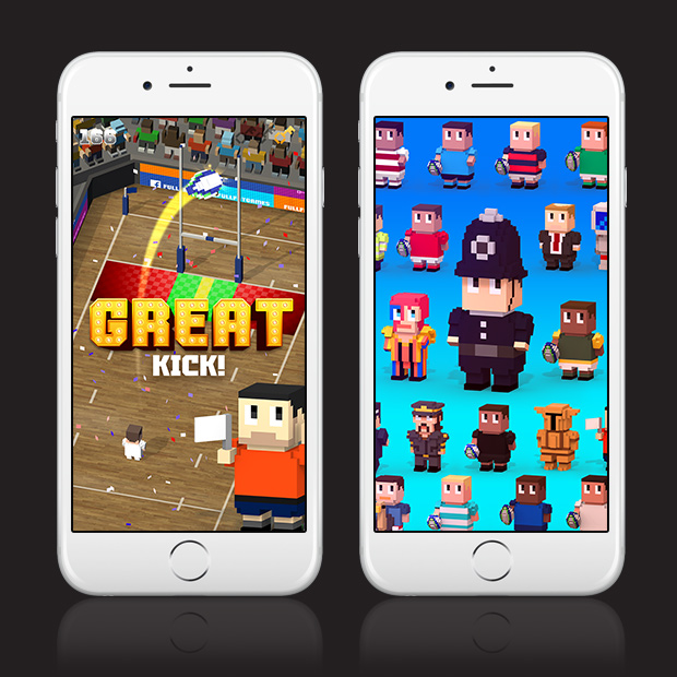Blocky Rugby – Endless Arcade Runner